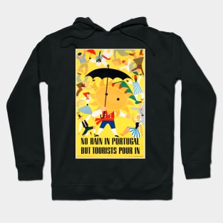 Vintage Travel Poster Portugal Hoodie